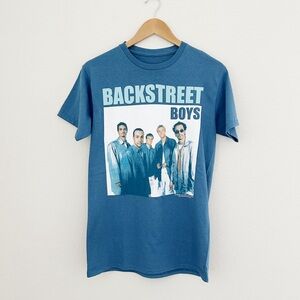 NEW The Backstreet Boys Blue Graphic Tee